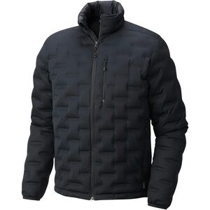EUC MEN’S XL Mountain Hardware STRETCH DOWN DS puffer in blue.